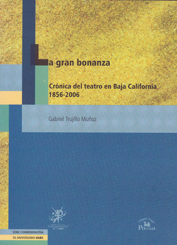La gran bonanza. Crónica del teatro en Baja California, 1856-2006.